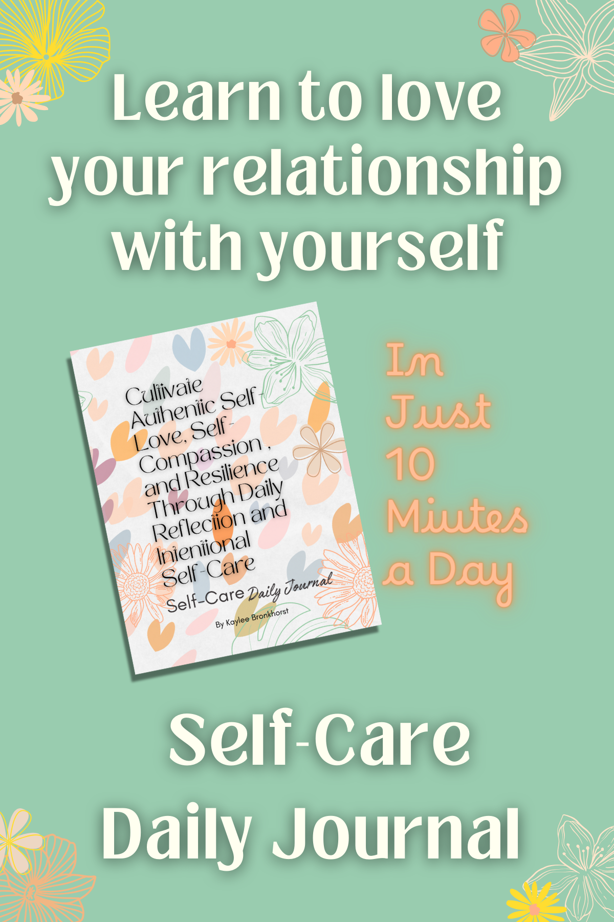 Self-Care Daily Journal 